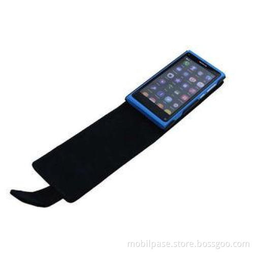 Genuine Cowhide Nokia Leather Phone Case For Nokia Lumia 80